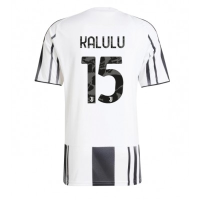 Juventus Pierre Kalulu #15 Domaci Dres 2025-26 Kratak Rukav Juventus Pierre Kalulu #15 Domaci Dres 2025-26 Kratak Rukav